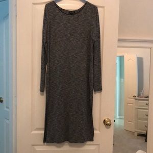 Long tunic w slit...